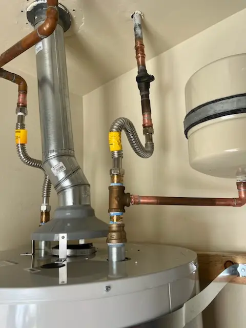 Water heater installation and plumbing repair in Chaffee Village